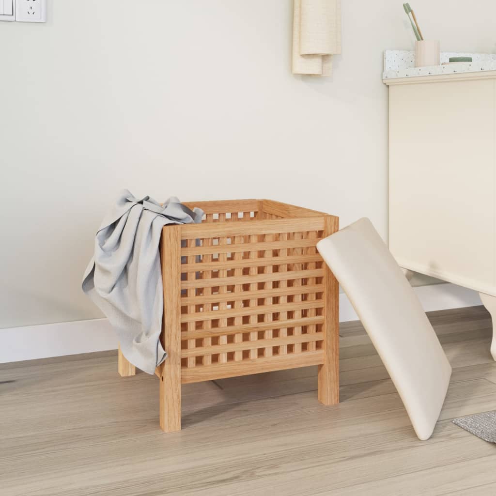 Vidaxx Badezimmerhocker 48x47,5x52 cm Festes Walnussholz