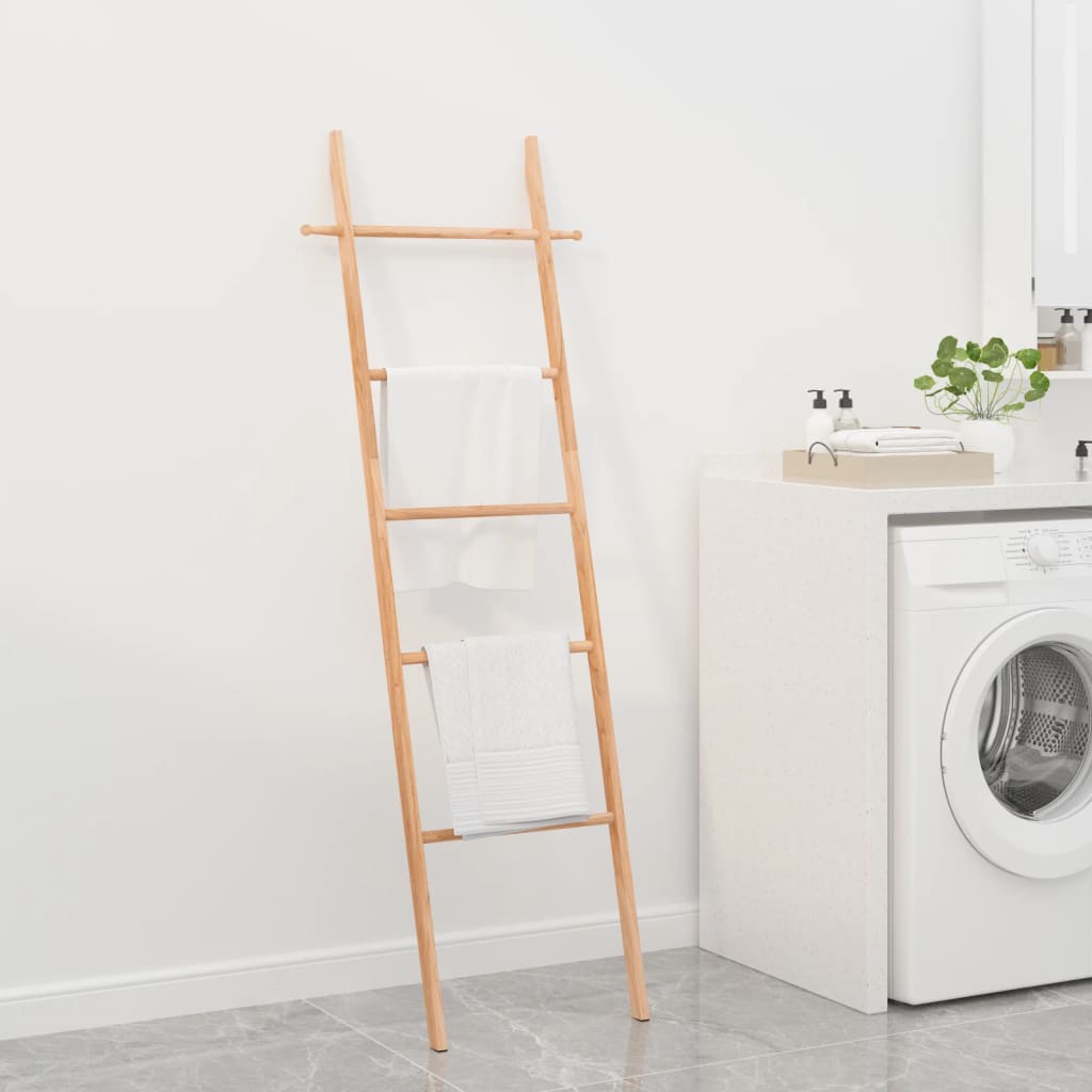 VidaXL Handtuchleiter 170 cm Massives Walnussholz