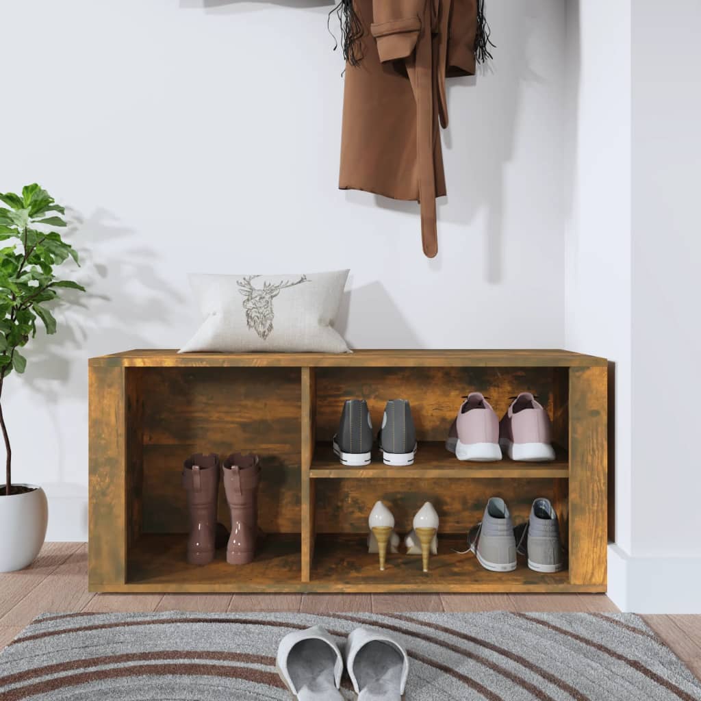 VIDAXL -Schuhschrank 100x35x45 cm Ausstattung mit montierten Halterungen