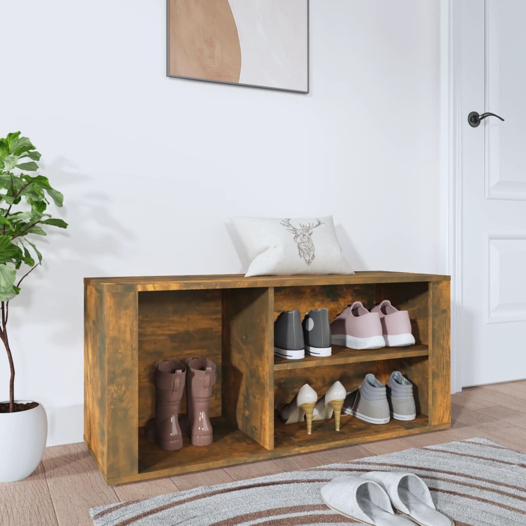 VIDAXL -Schuhschrank 100x35x45 cm Ausstattung mit montierten Halterungen