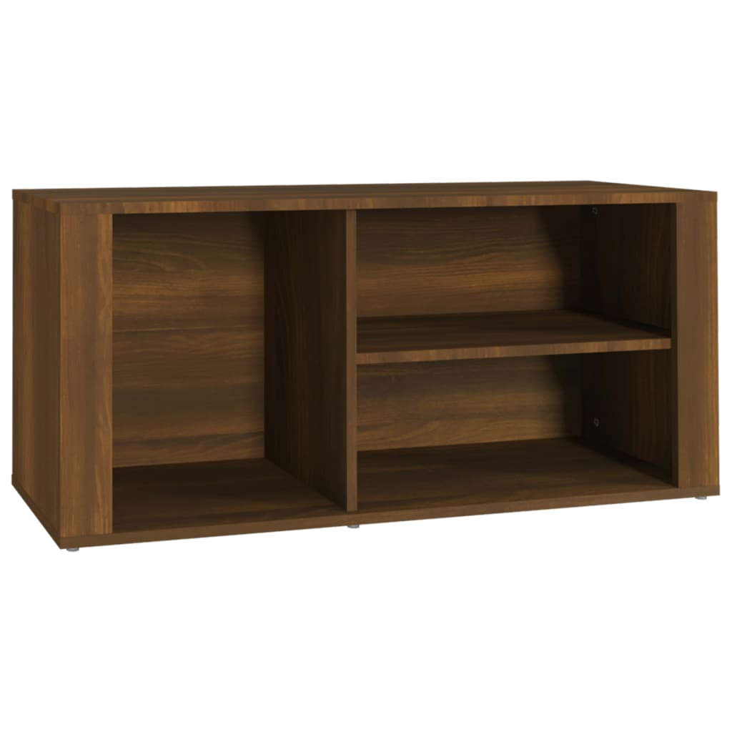 Vidaxx Schuhschrank 100x35x45 cm Schnitt Holzbraune Eiche Farbe