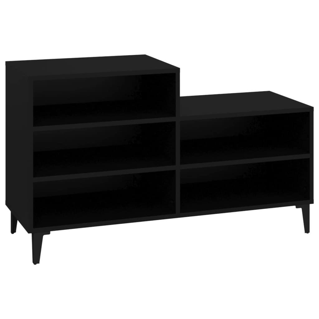 Vidaxx Schuhschrank 102x36x60 cm eigentiertes Holzschwarz