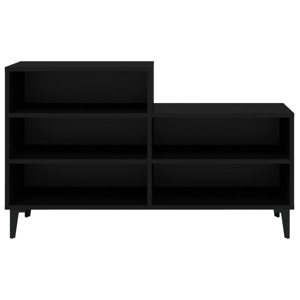 Vidaxx Schuhschrank 102x36x60 cm eigentiertes Holzschwarz