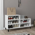 Vidaxl schoenenkast 102x36x60 cm bewerkt hout hoogglans wit