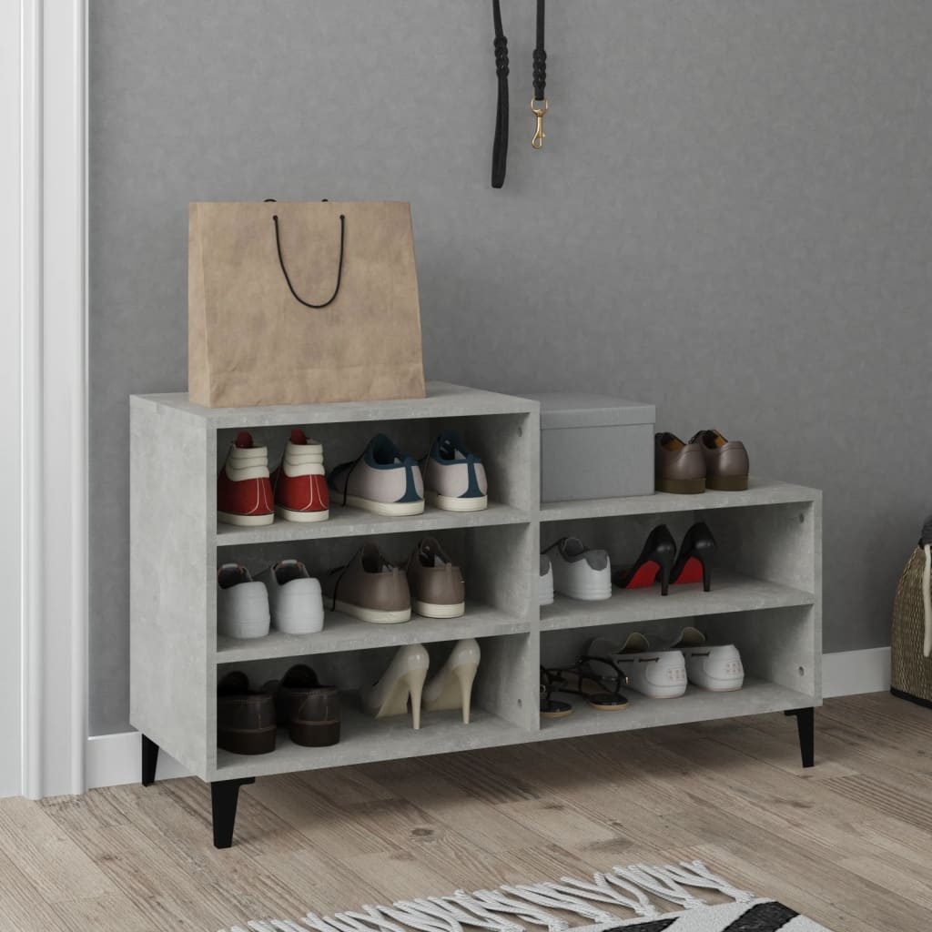 Vidaxx Schuhschrank 102x36x60 cm verarbeiteter Holzbetonpreis
