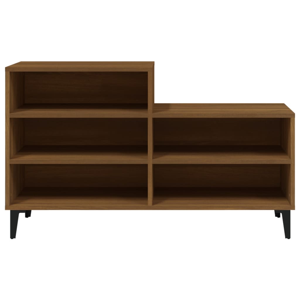 VidaXL Schuhschrank 102x36x60 cm Eigenschaften Holzbraune Eiche Farbe