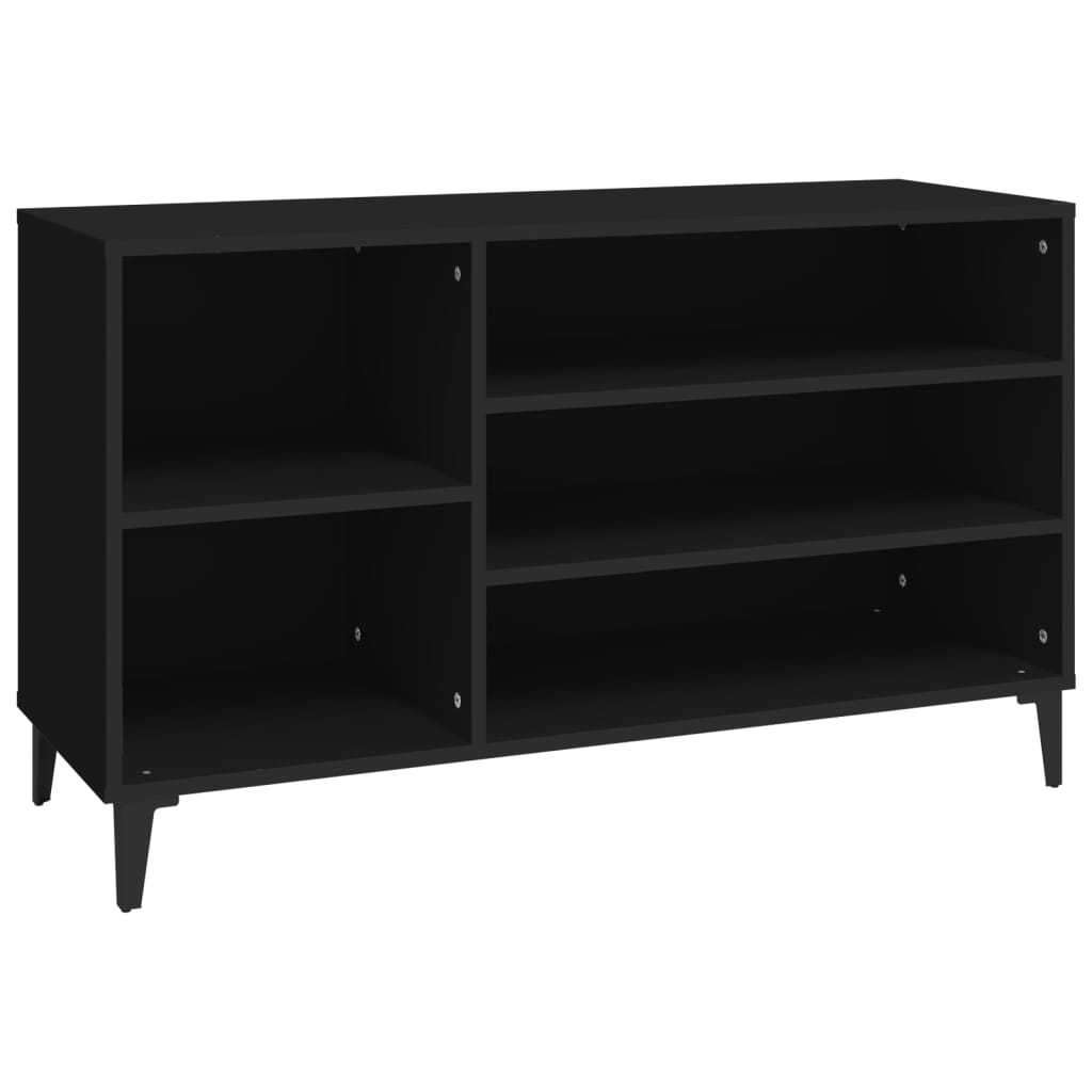 Vidaxx Schuhschrank 102x36x60 cm eigentiertes Holzschwarz