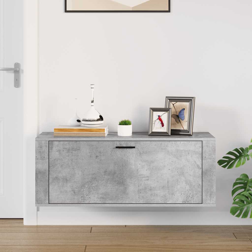 Vidaxx Wandschuhschrank 100x35x38 cm verarbeiteter Holzbetonpreis