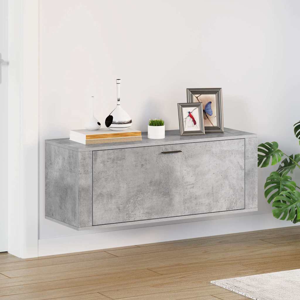 Vidaxx Wandschuhschrank 100x35x38 cm verarbeiteter Holzbetonpreis