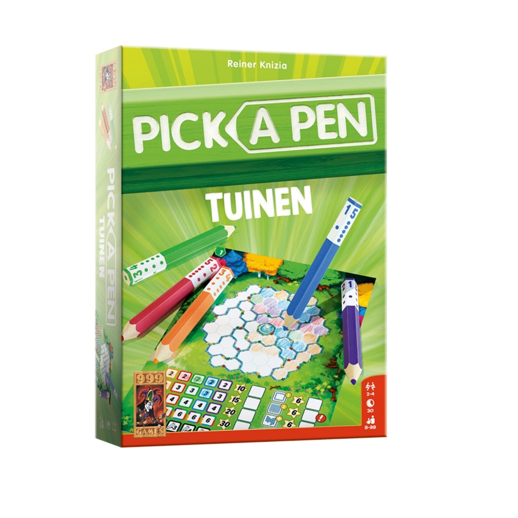 999games 999 games pick a pen tuinen dobbelspel