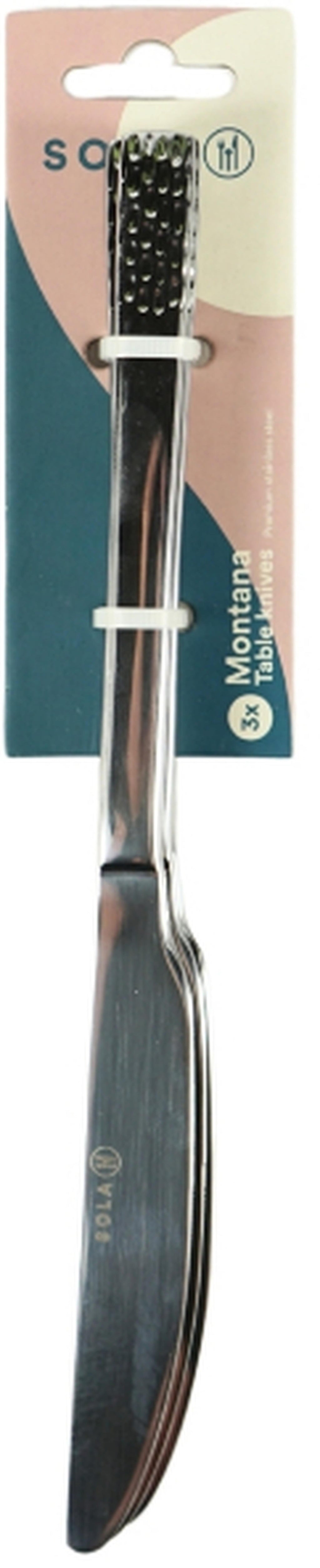 Sola montana tafelmes 23,5cm set a 3st