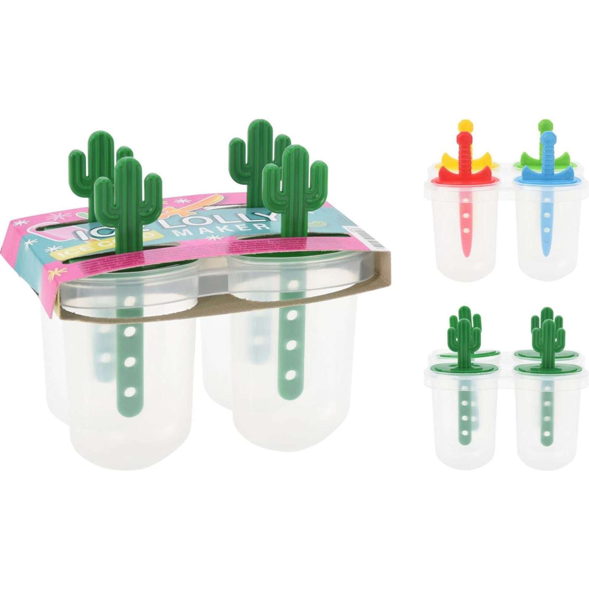 Excellent houseware ijslollymaker 2 assorti