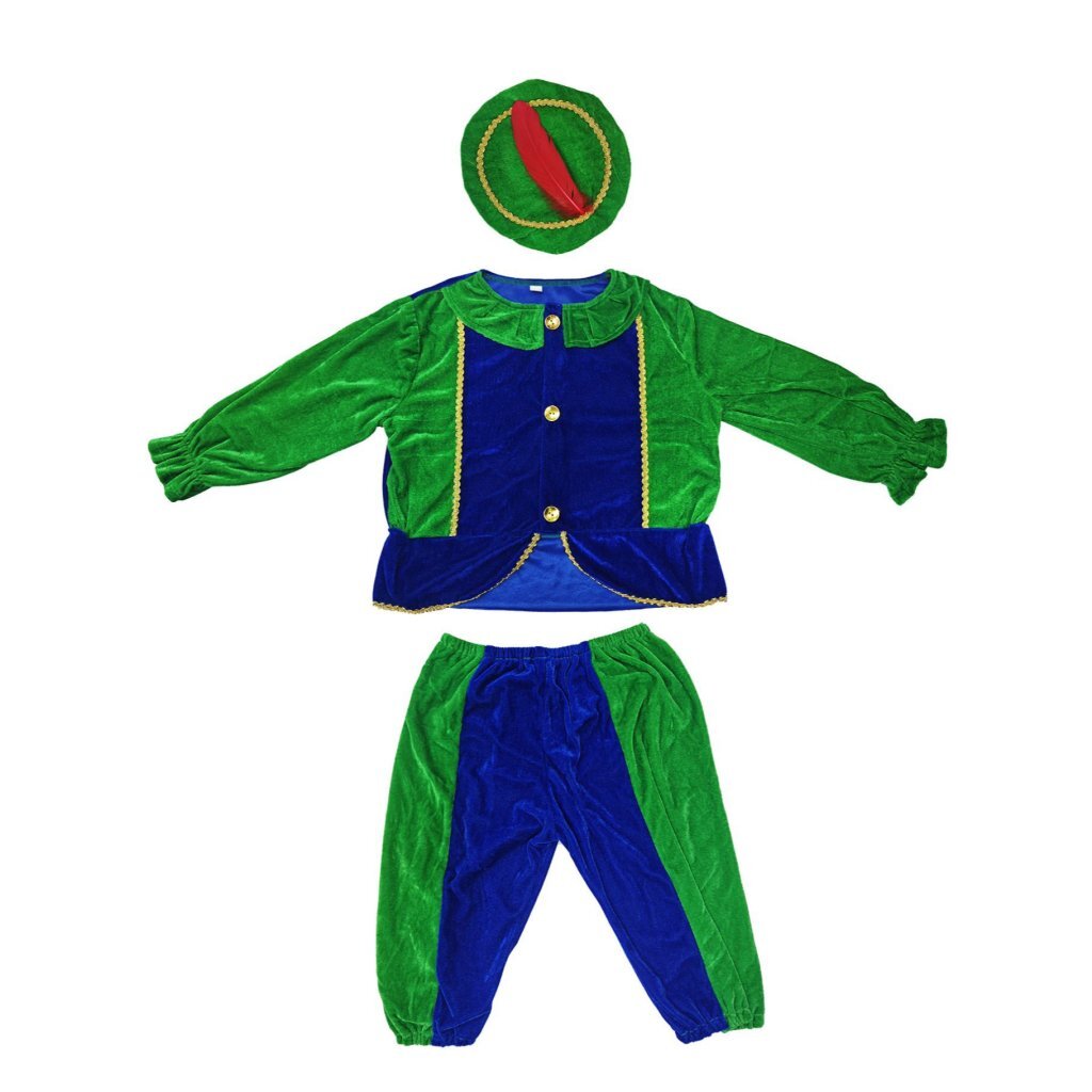 Andere Marken Pietenpak 110-116 grün blau