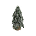 Hbx natural living kerstboom nobilis sneeuw 35led h43cm