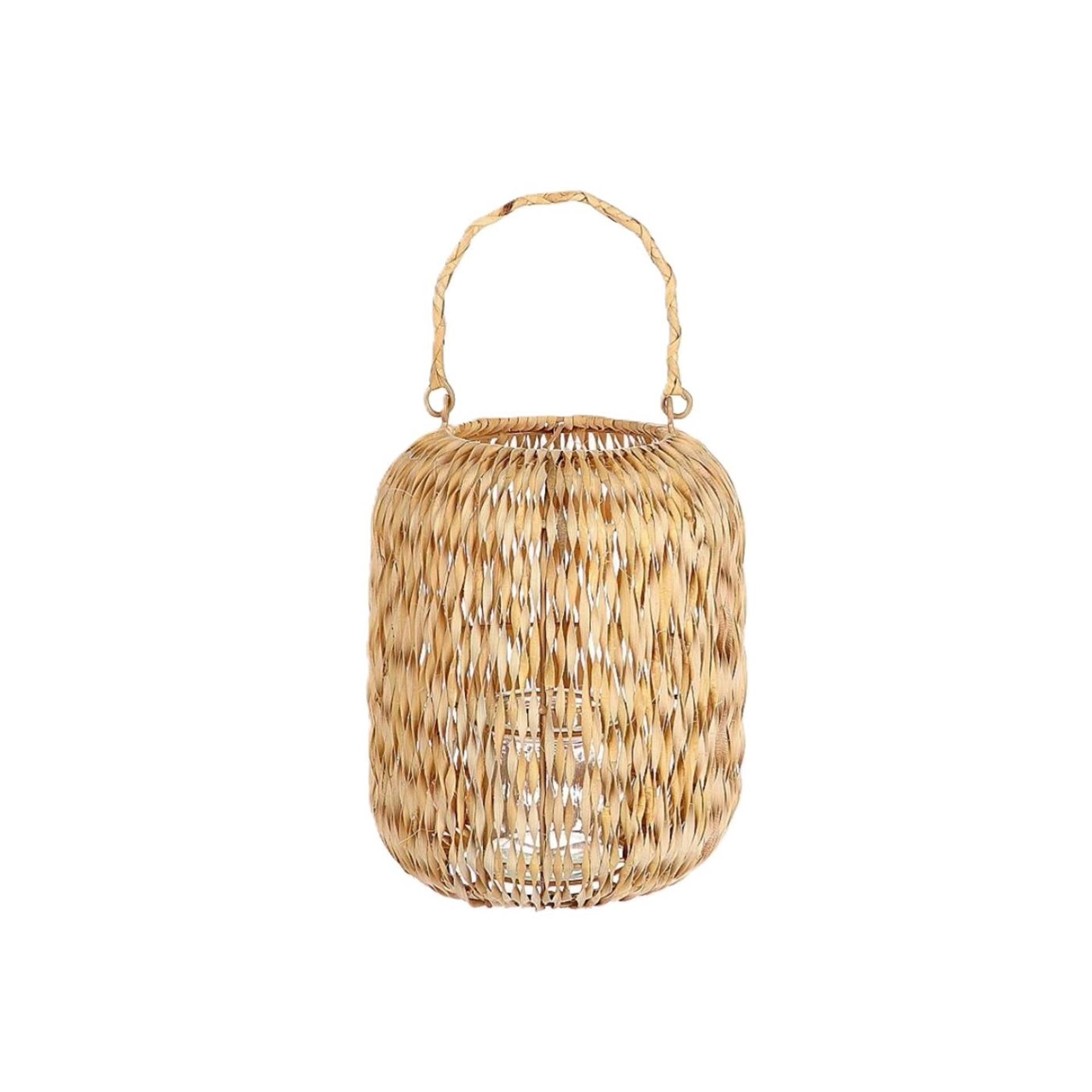 Hbx natural living lantaarn mangsa ø14,5xh18cm