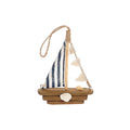 Hbx natural living zeilboot pentra 6,5x2,5x13cm