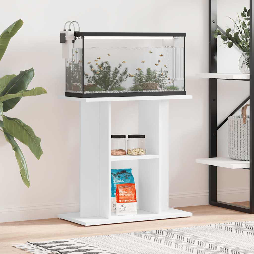 VidaXL Aquarium Standard 60x30x60 cm, weiß lackiert