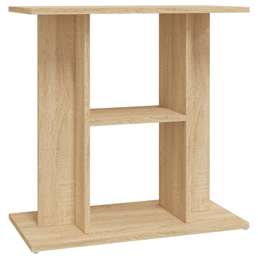 Vidaxx Aquarium Standard 60x30x60 cm verarbeitetes Holz Sonoma Eichefarbe