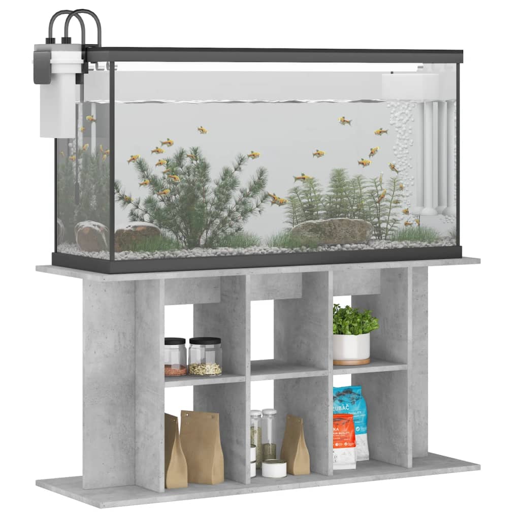 VIDAXL Aquarium Standard 120x40x60 cm verarbeitete Holzbetonrutsche