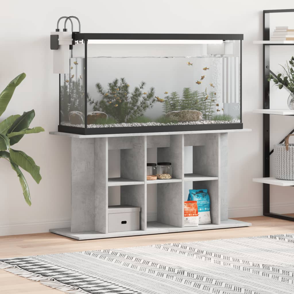 VIDAXL Aquarium Standard 120x40x60 cm verarbeitete Holzbetonrutsche