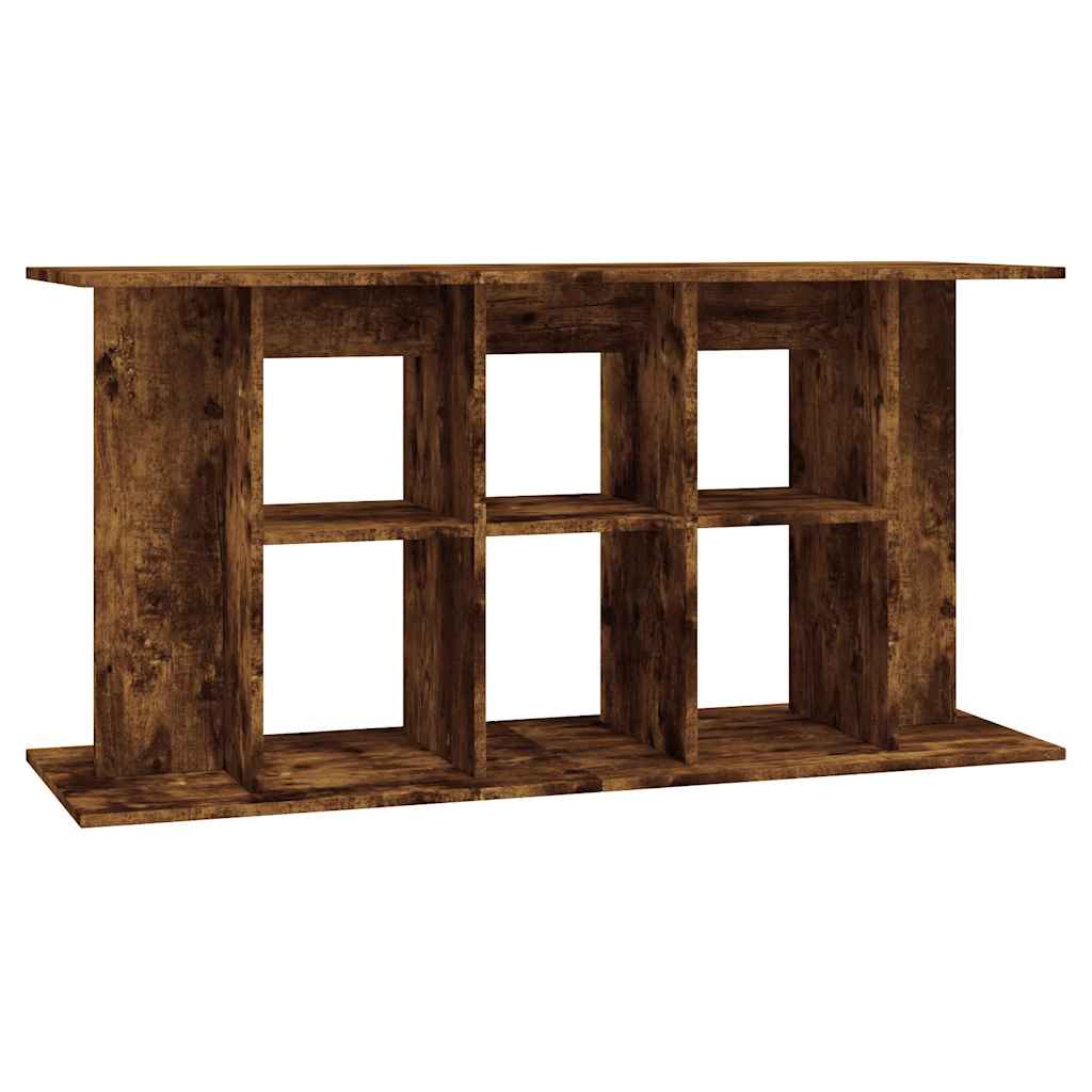 VidaXL Aquarium Standard 120 x 40 x 60 cm lackiert mit Holzgeräuchchenfarbe