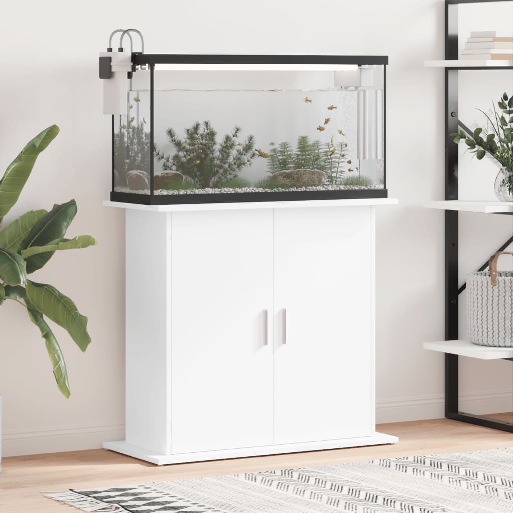Vidaxx Aquarium Standard 81x36x73 cm, weiß lackiert