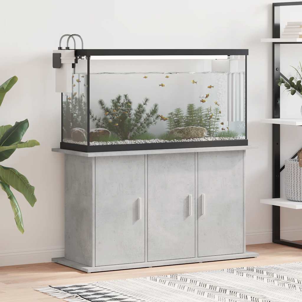 VIDAXL Aquarium Standard 101x41x58 cm verarbeitete Holzbetonrutsche