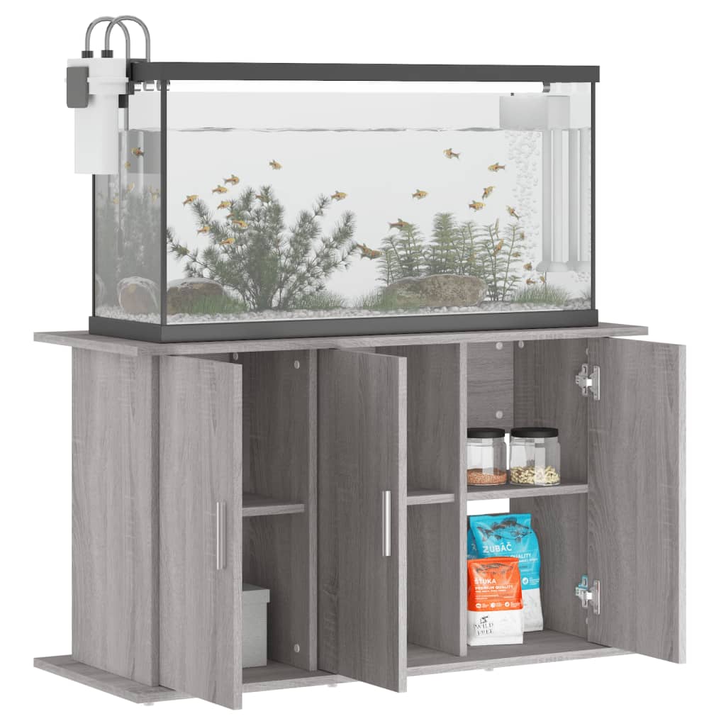Vidaxx Aquarium Standard 101x41x58 cm verarbeiteter Holzgrau Sonoma -Eiche