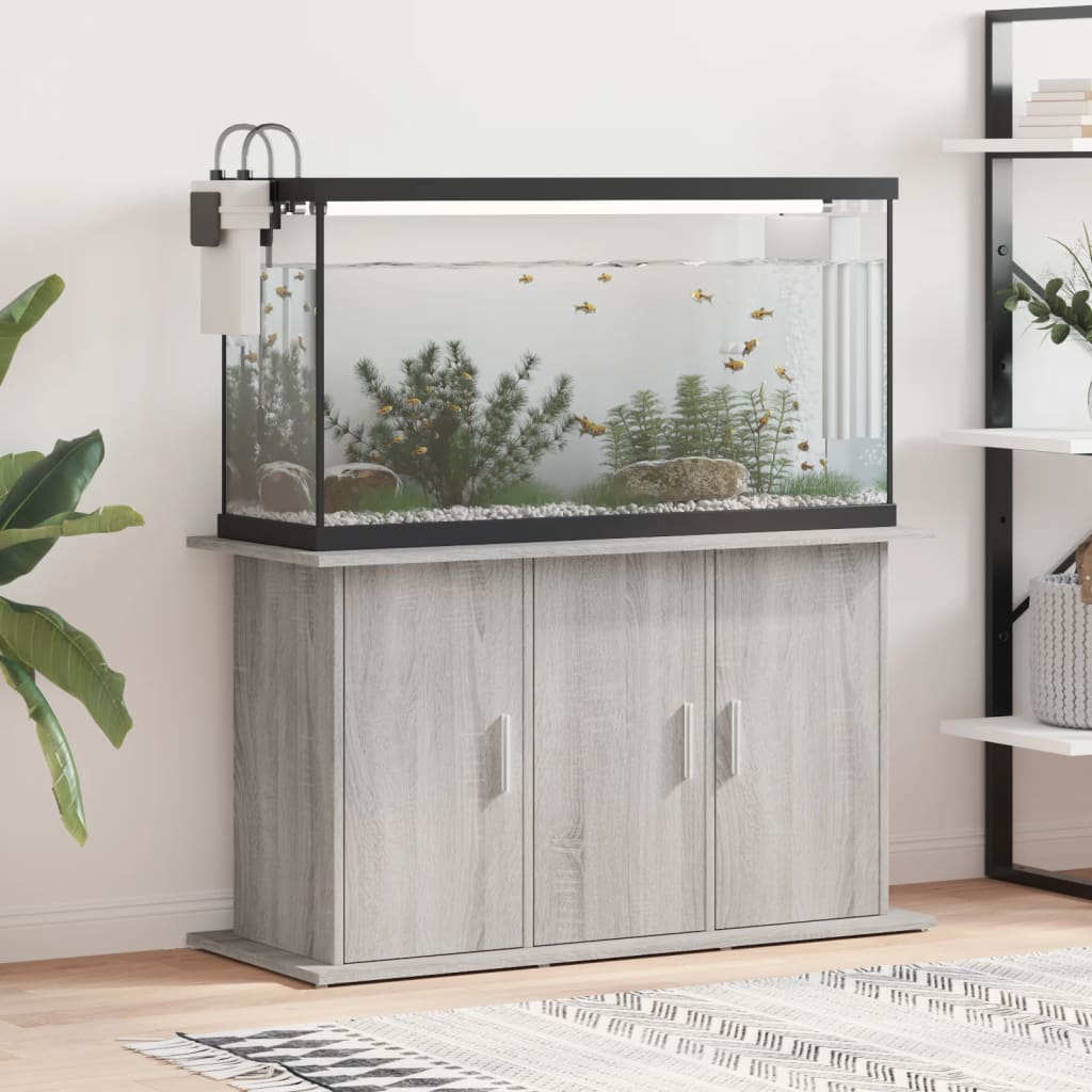 Vidaxx Aquarium Standard 101x41x58 cm verarbeiteter Holzgrau Sonoma -Eiche