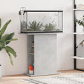 Vidaxl aquariumstandaard 75x36x72,5 cm bewerkt hout betongrijs