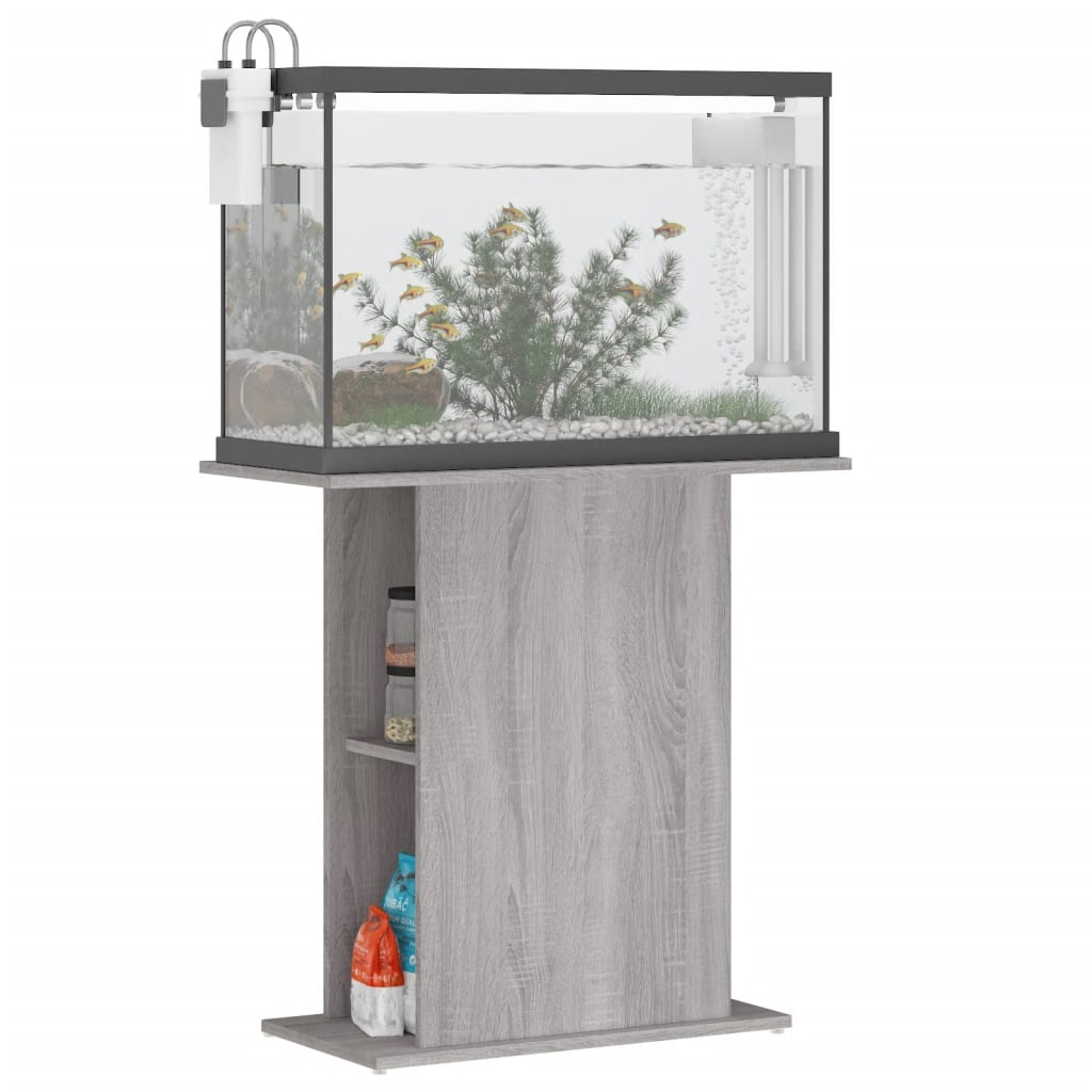 Vidaxx Aquarium Standard 75x36x72,5 cm lackiert Holzgrau Sonoma