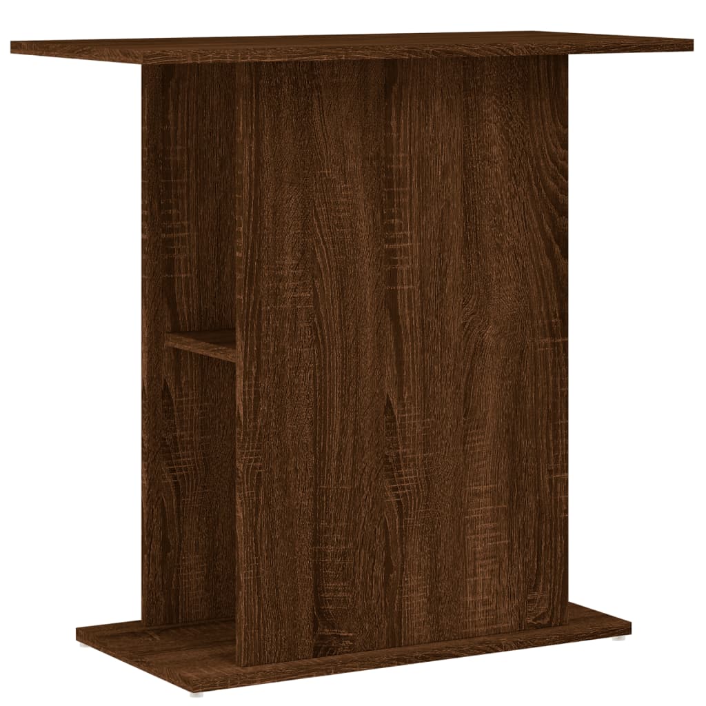 VidaXL Aquarium Standard 75x36x72,5 cm fertig Holzbraune Farbe