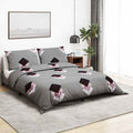 VidaXL Bettwäsche-Set 220x240 cm Baumwolle Grau