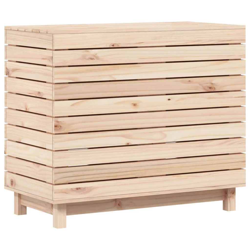 VIDAXL -Waschkorb 88,5x44x76 cm Festkiefer