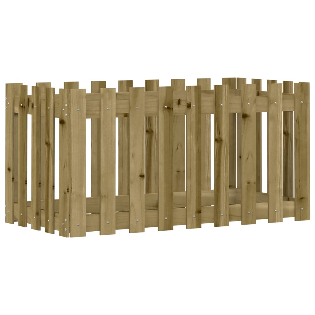 VIDAXL -Planzerinstallation HEK -Design 100x50x50 cm imprägniertes Holz