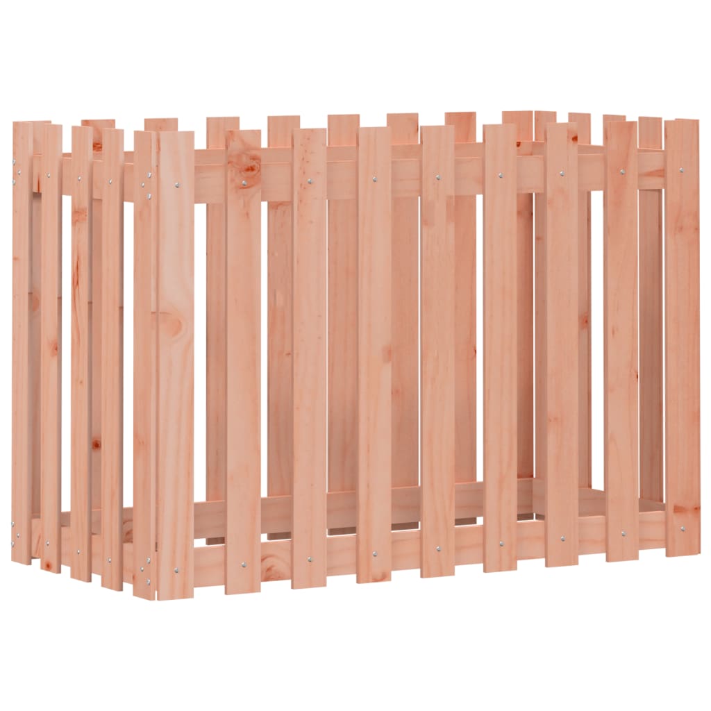 VIDAXL -Planungsbox erhöhte Zäune 100x50x70 cm Massives Douglas-Holz