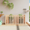 Vidaxl-Pflanzer mit Zaundesign 150 x 50 x 70 cm Kiefernholz