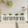 VidaXL Pflanzer Insent HEK Design 200x50x50 cm Kiefern mit Weiß