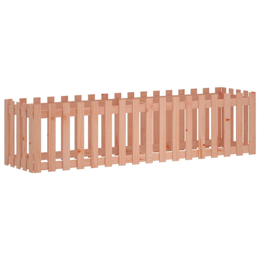VidaXL Pflanzer erhöht das HEK -Design 200x50x50 cm Massives Douglas-Holz