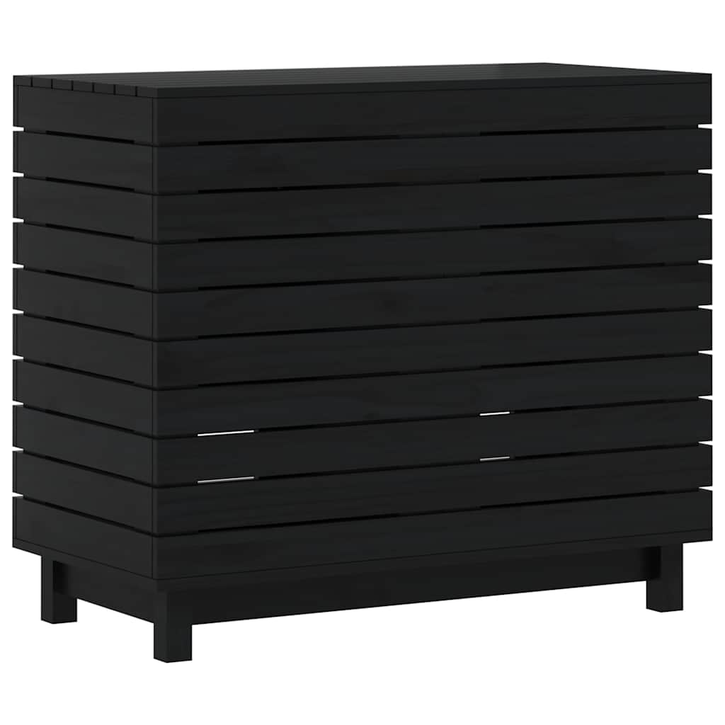 VIDAXL -Waschkorb 88,5x44x76 cm Festkiefer