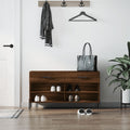Vidaxx Schuhsofa 102x35x55 cm verarbeitetes Holz Sonoma Eichefarbe