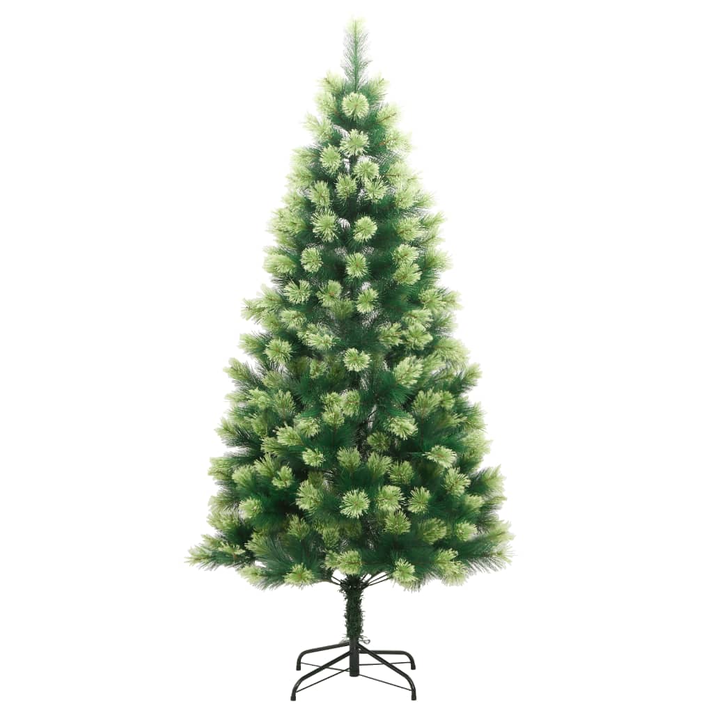 VidaXL Künstlicher Weihnachtsbaum mit Scharnieren und Ständer, 240 cm