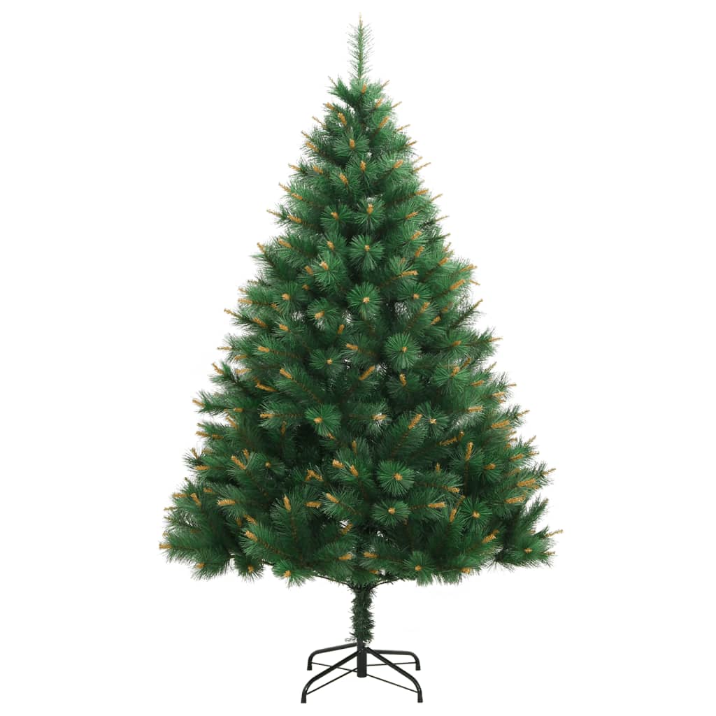 VidaXL Künstlicher Weihnachtsbaum mit Scharnieren und Ständer, 150 cm