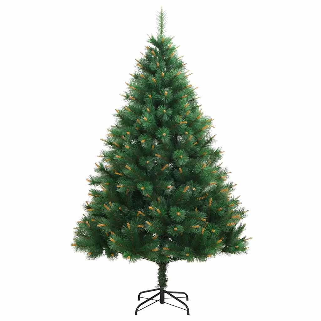 Vidaxl kunstkerstboom met scharnieren en standaard 180 cm