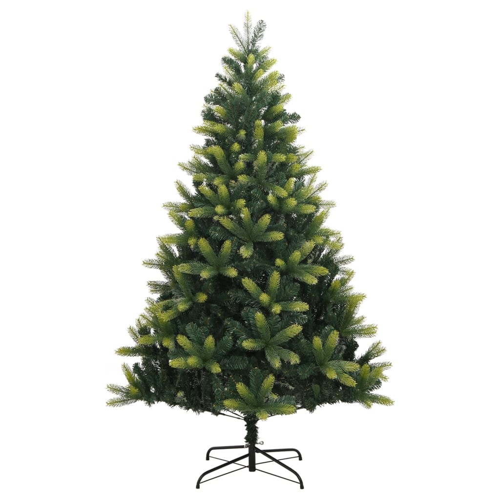 VidaXL Künstlicher Weihnachtsbaum mit Scharnieren und Ständer, 120 cm