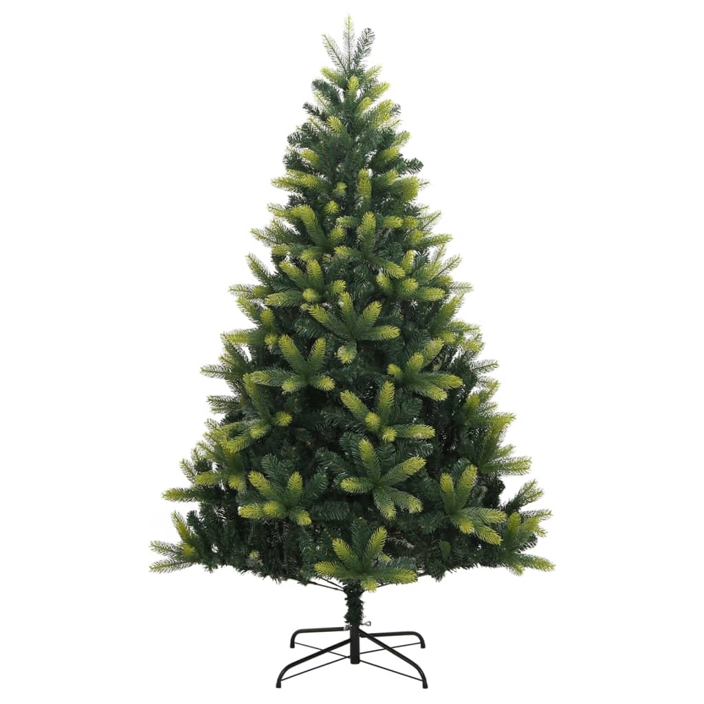 VidaXL Künstlicher Weihnachtsbaum mit Scharnieren und Ständer, 240 cm