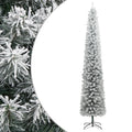 VIDAXL KÜNSTLICHER WEIHNACHTSBAUM SCHNELL mit Standard und Schnee 270 PVC