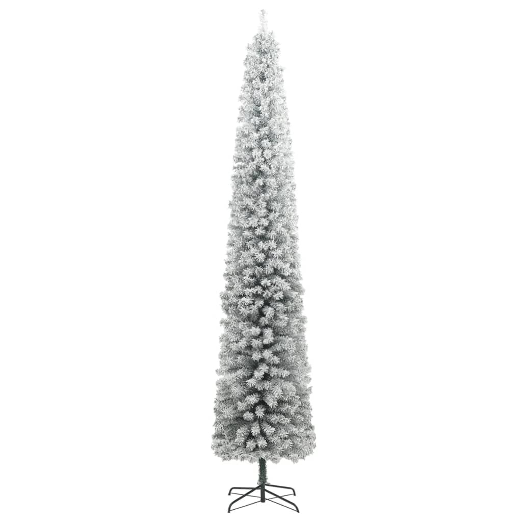 VIDAXL KÜNSTLICHER WEIHNACHTSBAUM SCHNELL mit Standard und Schnee 270 PVC