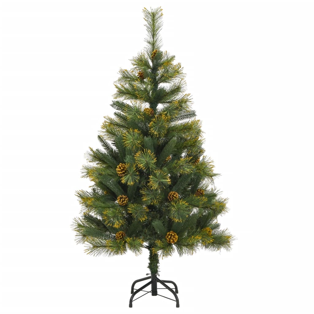 Vidaxl kunstkerstboom met scharnieren en standaard 150 cm