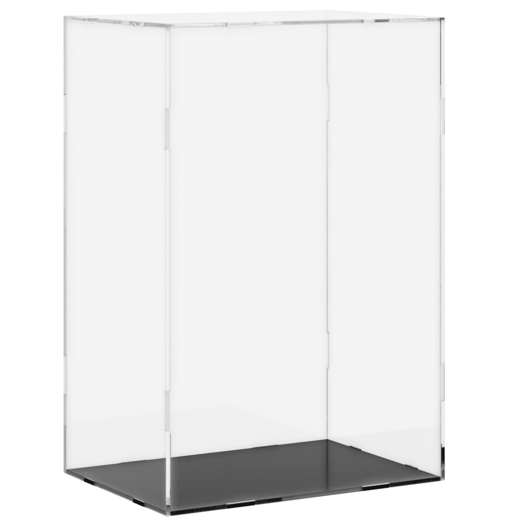 Vidaxl displaybox transparant 17x12x25 cm acryl